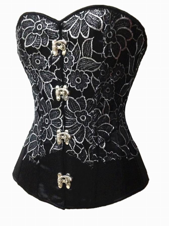 F3200   black sexy corset